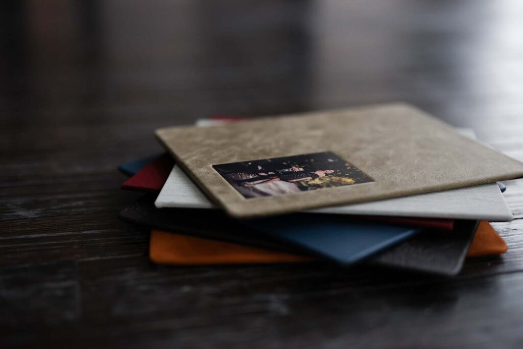 show wedding album samples cover panel